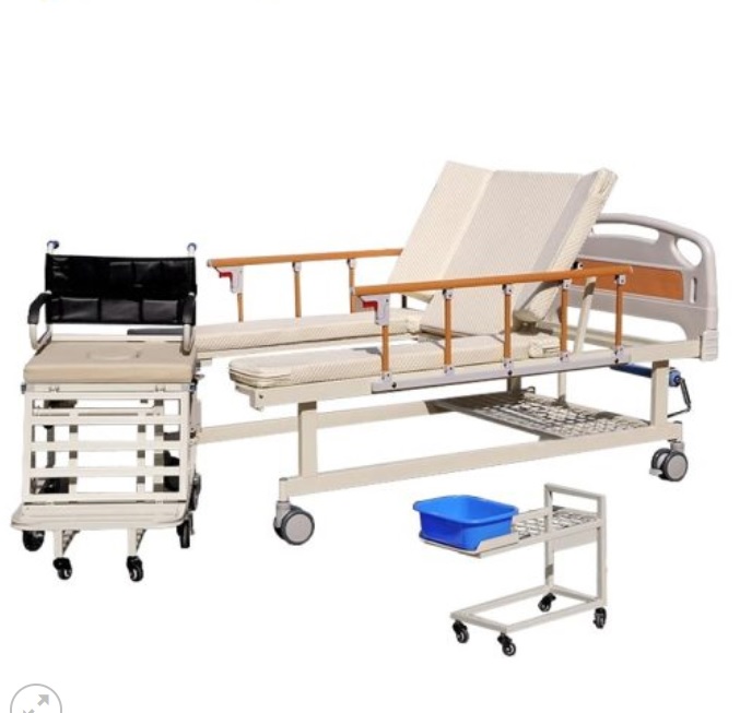 Giường bệnh nhân được làm bằng chất liệu gì và có độ bền cao không?