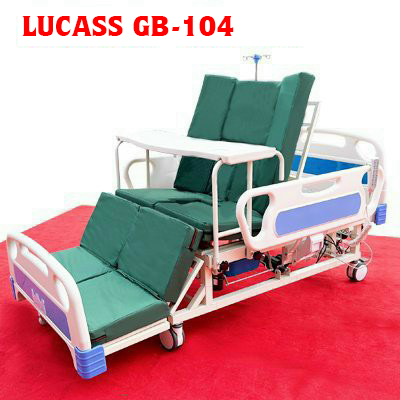 Giường bệnh điện cơ đa năng Lucass GB104